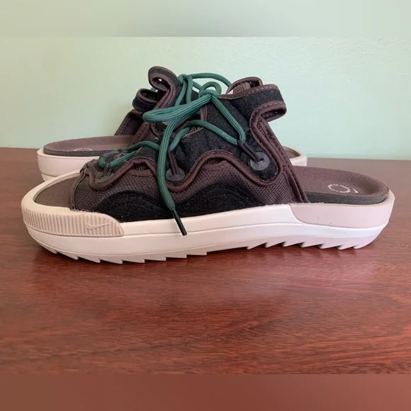 Nike | Men’s Offline 2.0 Velvet Brown Noble Green Walking Sandals - 10 - Picture 5 of 10